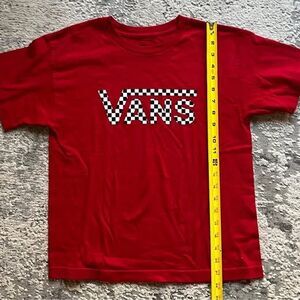 Vans off the wall Red Youth Medium T-shirt
